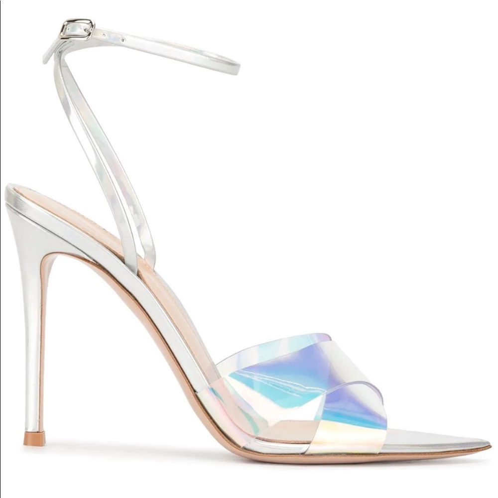 Gianvito Rossi Stark Iridescent PVC Sandal